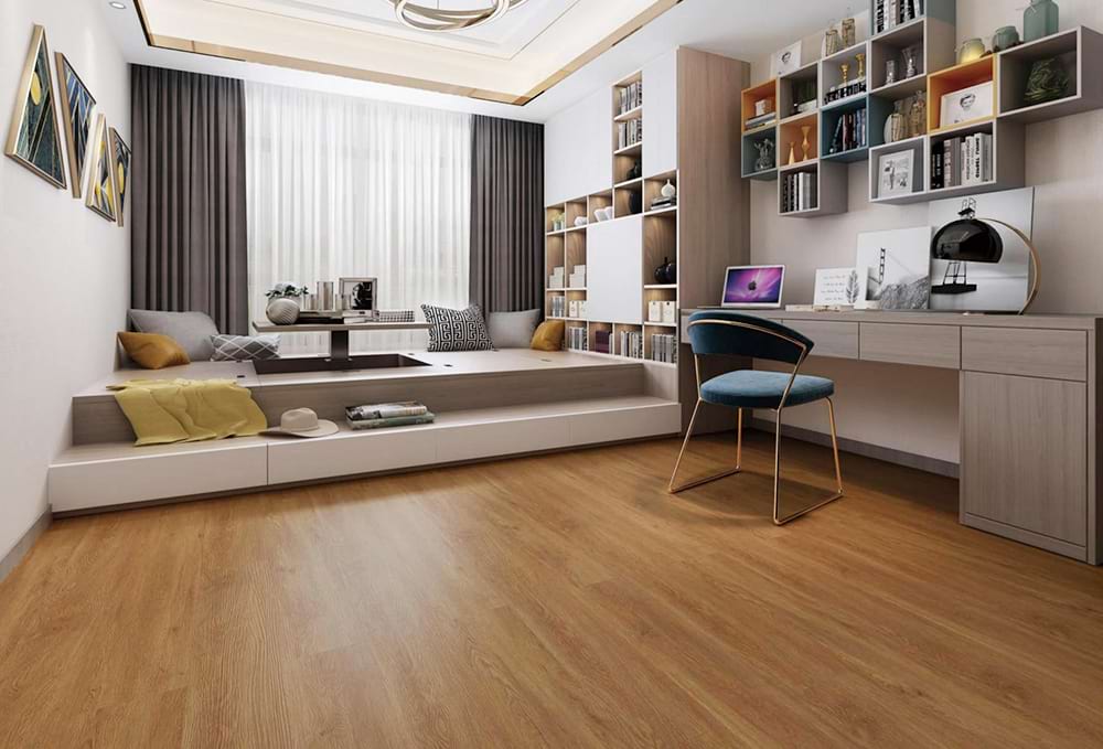 SPC flooring is a popular choice for bedrooms