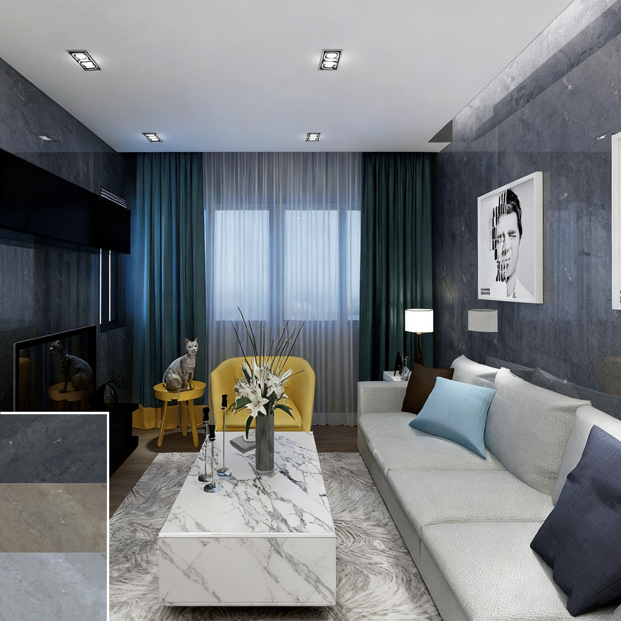 PVC (SPC) wall panels