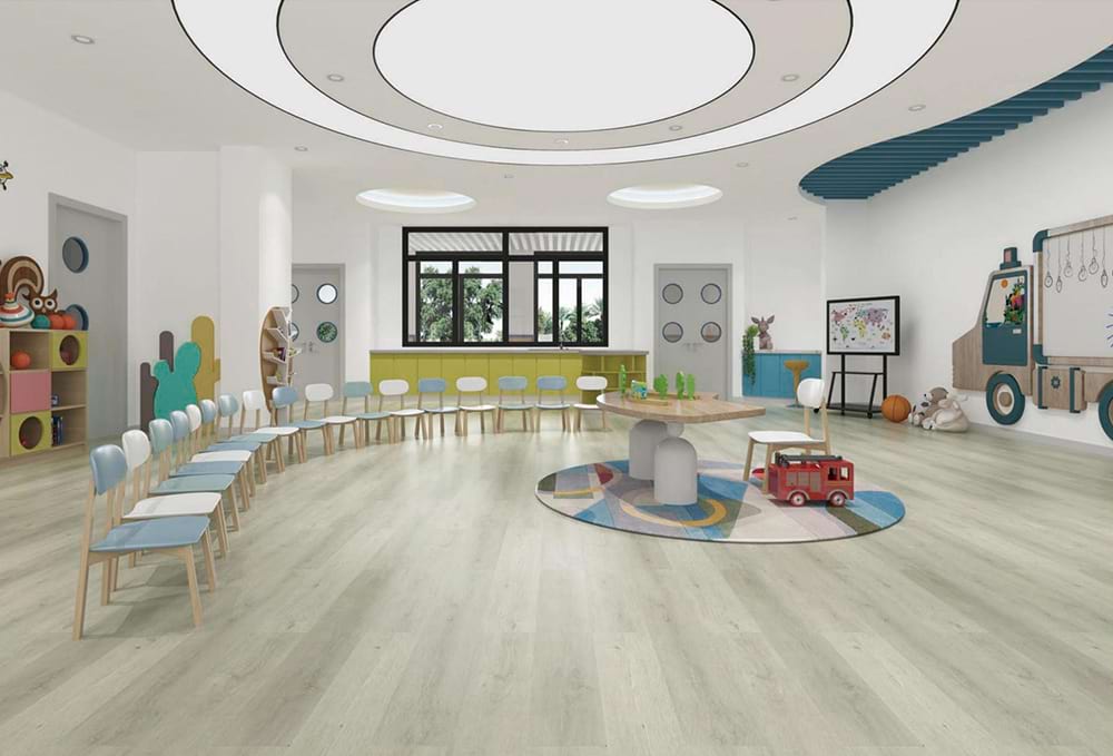 SPC flooring is increasingly being used in educational institutions 
