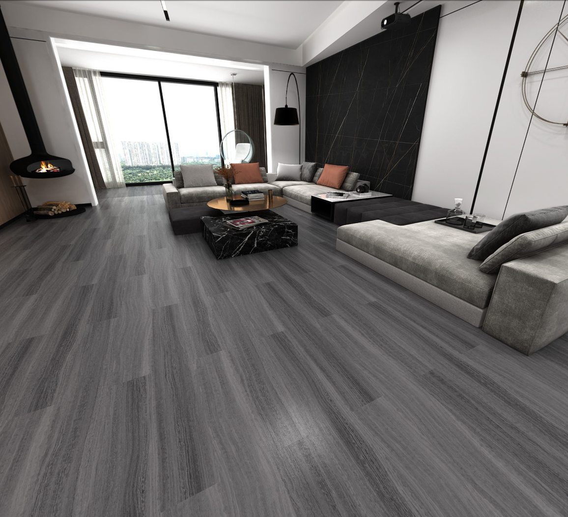 High Quality Noise prevention SPC Vinyl Flooring 6mm with IXPE Pad