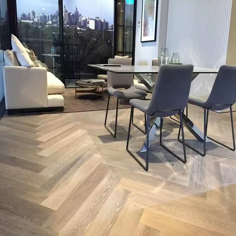 Herringbone SPC Vinyl Flooring with Free Sample