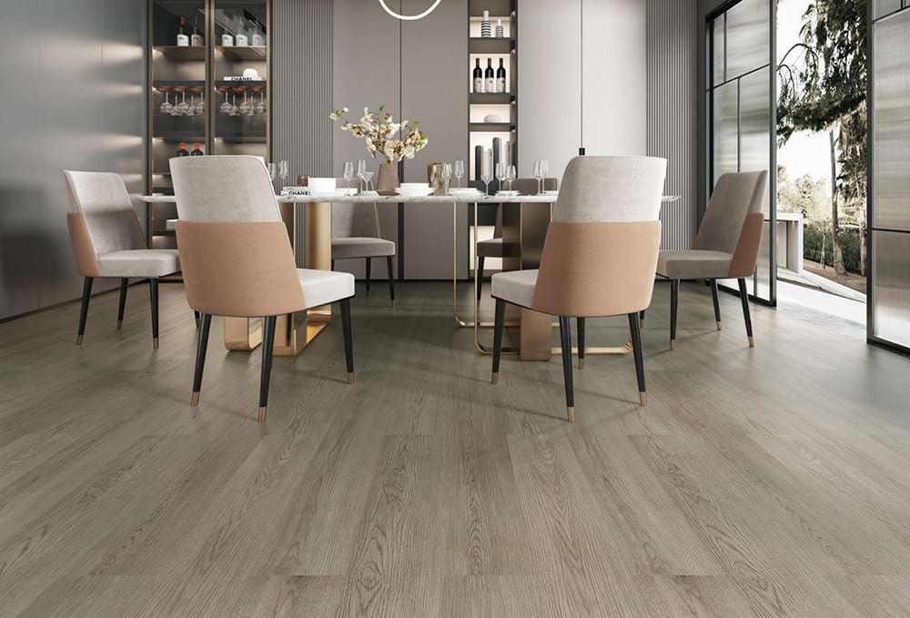 SPC flooring is an excellent choice for restaurants 